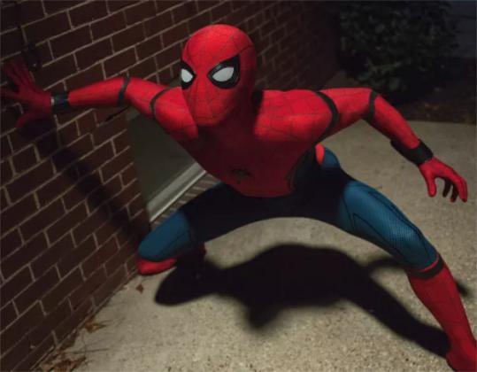 蜘蛛侠网红吃瓜图片