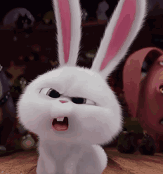 剑网3吃瓜兔子表情包gif,吃瓜兔子表情包GIF，萌动江湖